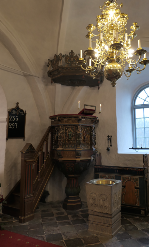 Gärdslövs kyrka, interno