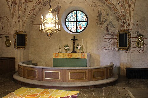 Säby kyrka, interno