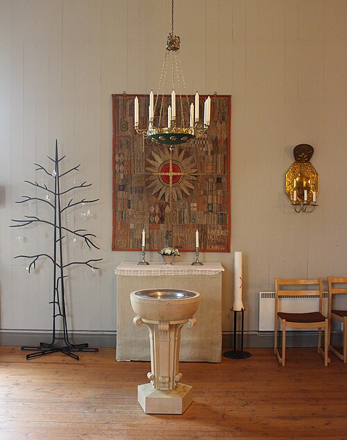 Alsters kyrka, interno