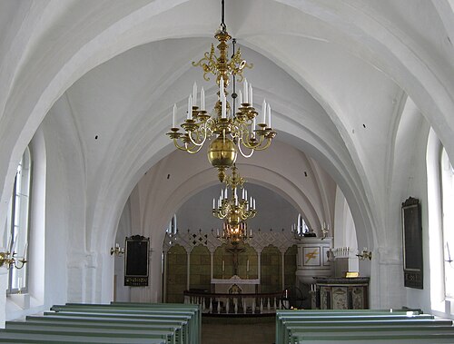 Bolshögs kyrka, interno