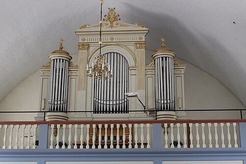 Oppmanna Kyrka, interno