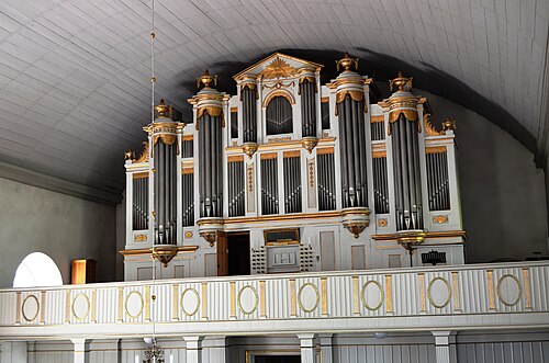 Rappestads kyrka, interno