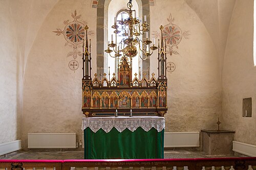 Sundre kyrka, interno