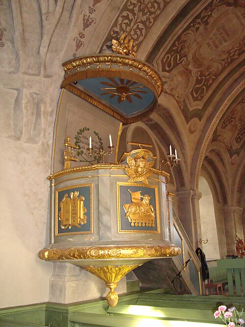 Fläckebo kyrka, intérieur