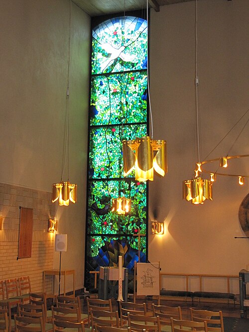 Sankt Lukas kyrka, interno