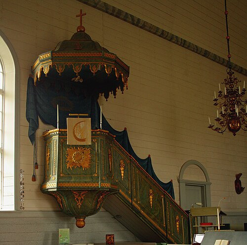 Vännäs kyrka, interno
