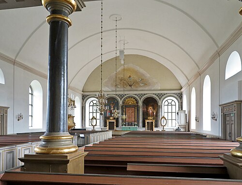 Bergsjö kyrka, interno