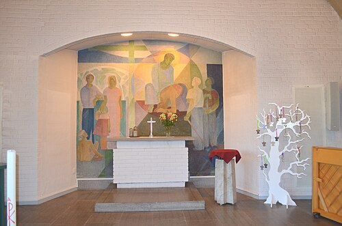 Lillkyrkan, intérieur