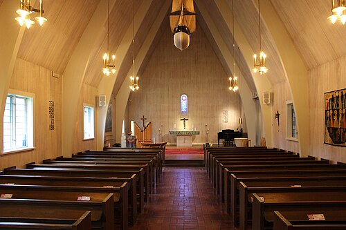 Norrstrandskyrkan, interno
