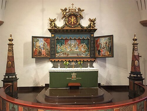 Sankt Olovs kyrka, interno