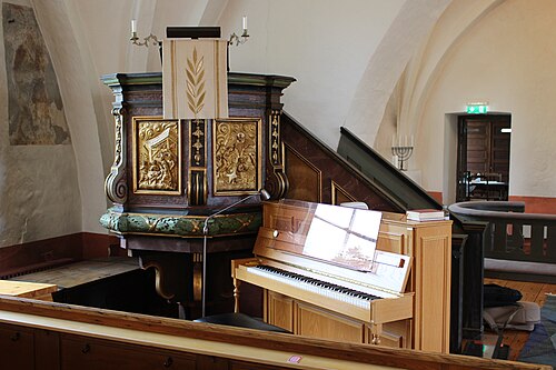 Våxtorps kyrka, intérieur