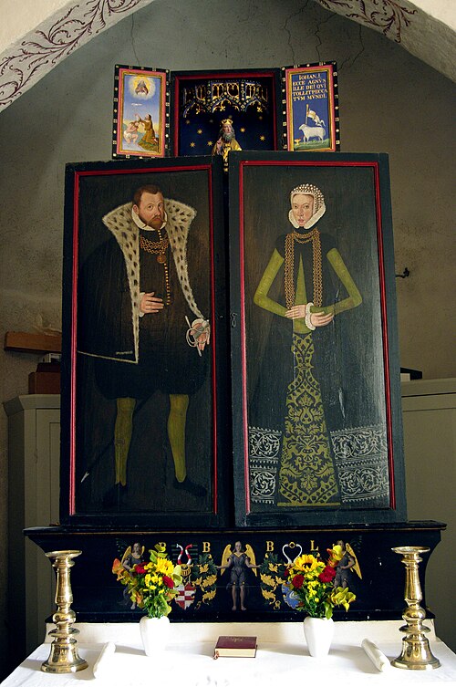 Bosjöklosters kyrka, interno