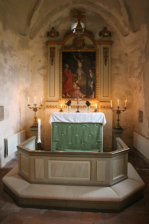 Kattnäs kyrka, interno