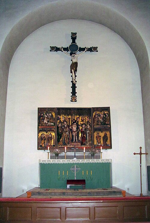 Rytterne kyrka, intérieur