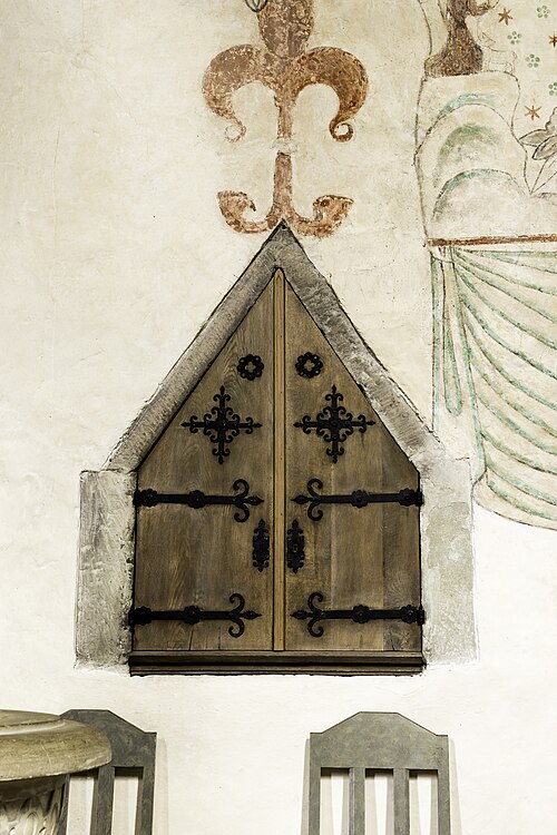 Öja kyrka, interno
