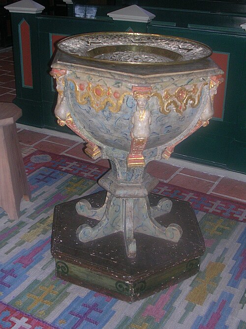 Västra Vrams kyrka, interno