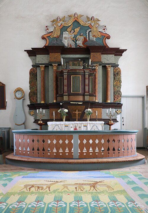 Ås kyrka, interno