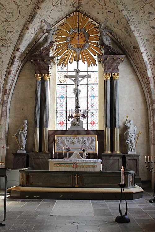 Bälinge kyrka, interno