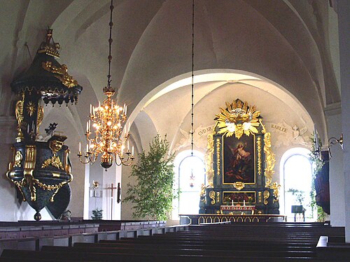 Grangärde kyrka, interno