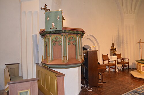 Hubbo kyrka, intérieur