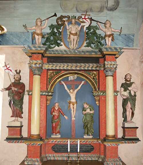 Mjäldrunga kyrka, intérieur