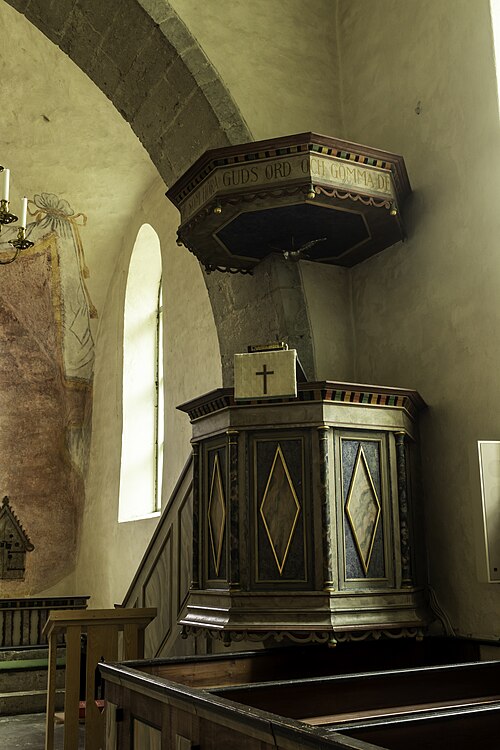 Ala kyrka, intérieur