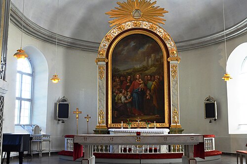 Uddevalla kyrka, interno