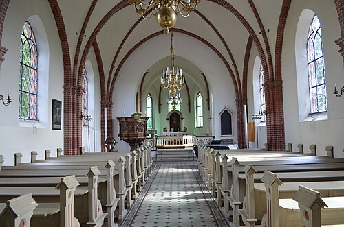Öja kyrka, interno