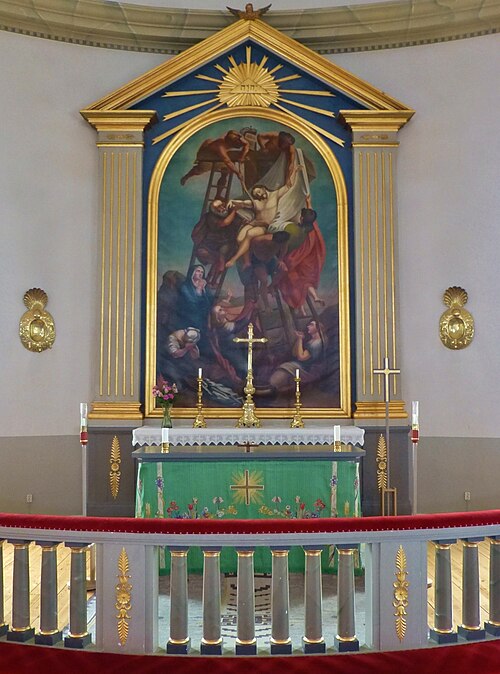 Mönsterås kyrka, interno