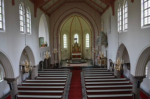Undenäs kyrka, intérieur