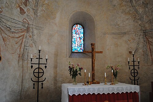 Moheda kyrka, intérieur