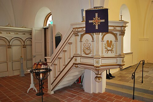 Östra Karups kyrka, interno