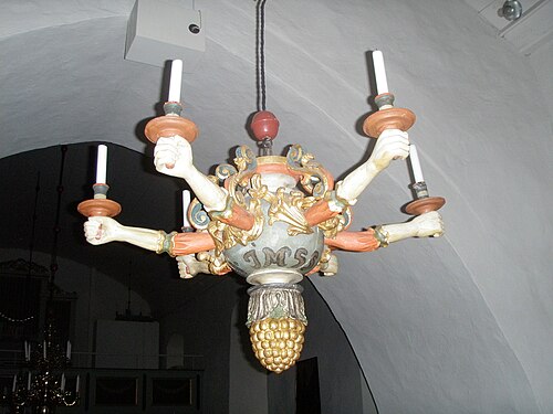Gårdeby kyrka, interno