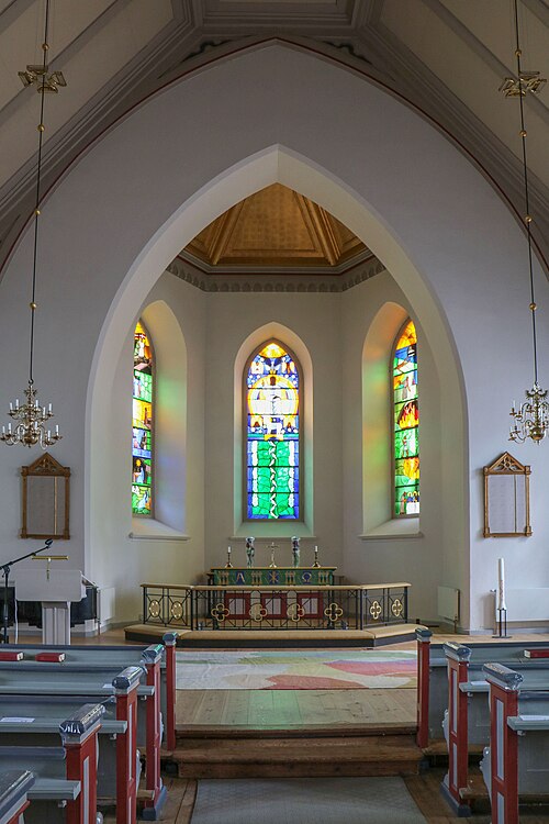 Rödeby kyrka, interno