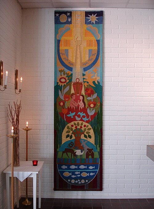 Andersbergskyrkan, interno