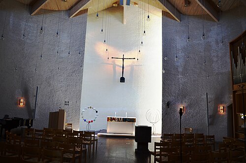 Charlottenborgskyrkan, intérieur