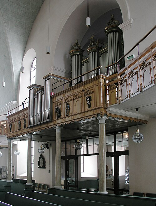 Gränna kyrka, interno