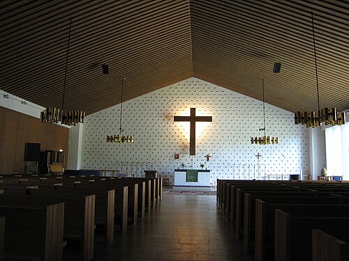Lessebo kyrka, interno
