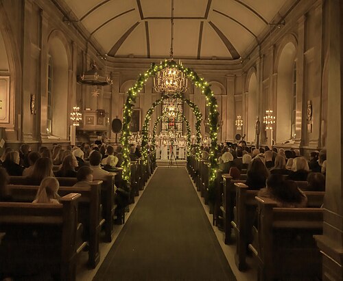 Vaxholms kyrka, interno