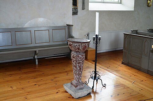 Sunds kyrka, interno