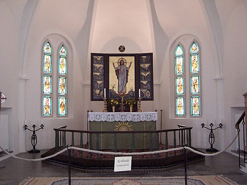 Södra Sallerups kyrka, intérieur