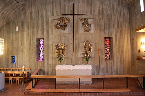 Alla Helgons kyrka, interno