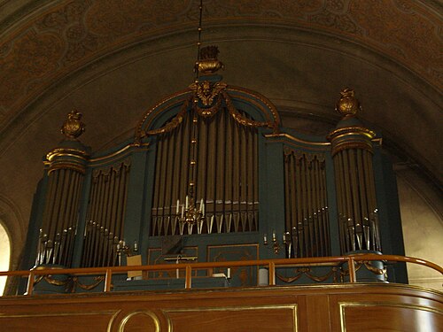Götlunda kyrka, interno