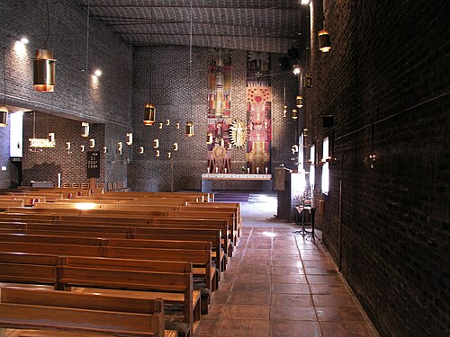 Markuskyrkan, interno