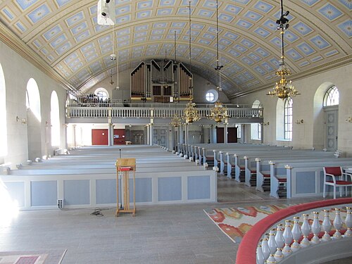 Mörrums kyrka, intérieur