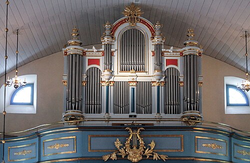 Öja kyrka, interno