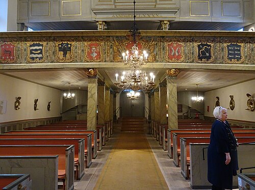 Finska kyrkan, intérieur
