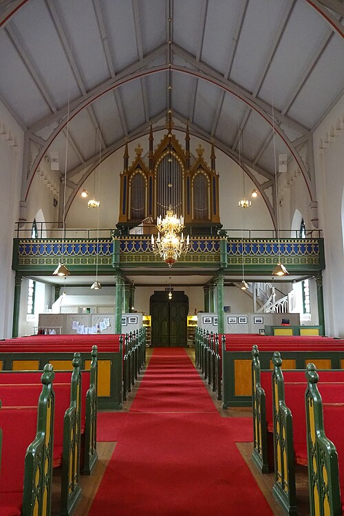 Trollhättans kyrka, interno