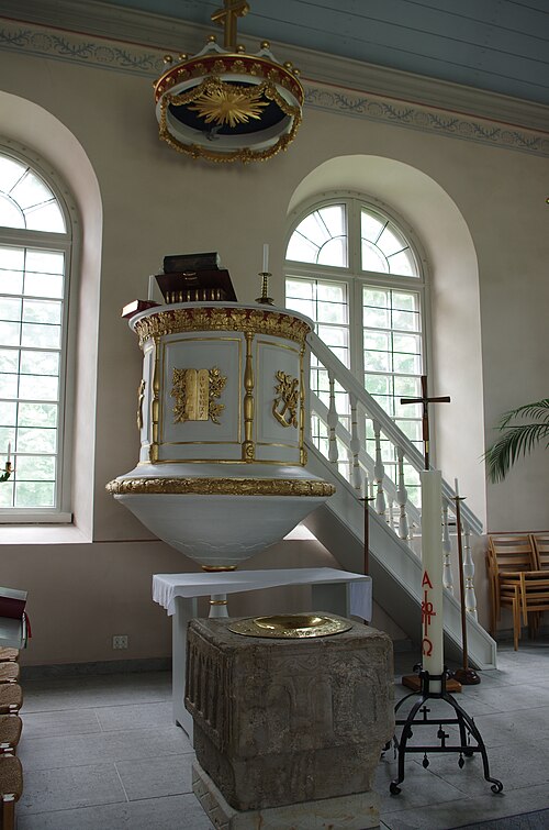 Sandhems kyrka, intérieur
