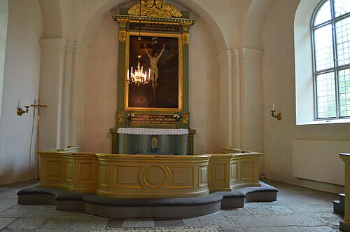 Simtuna kyrka, interno